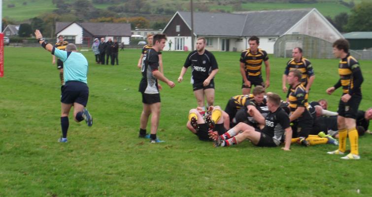 St Davids concede a penalty try in Tregaron